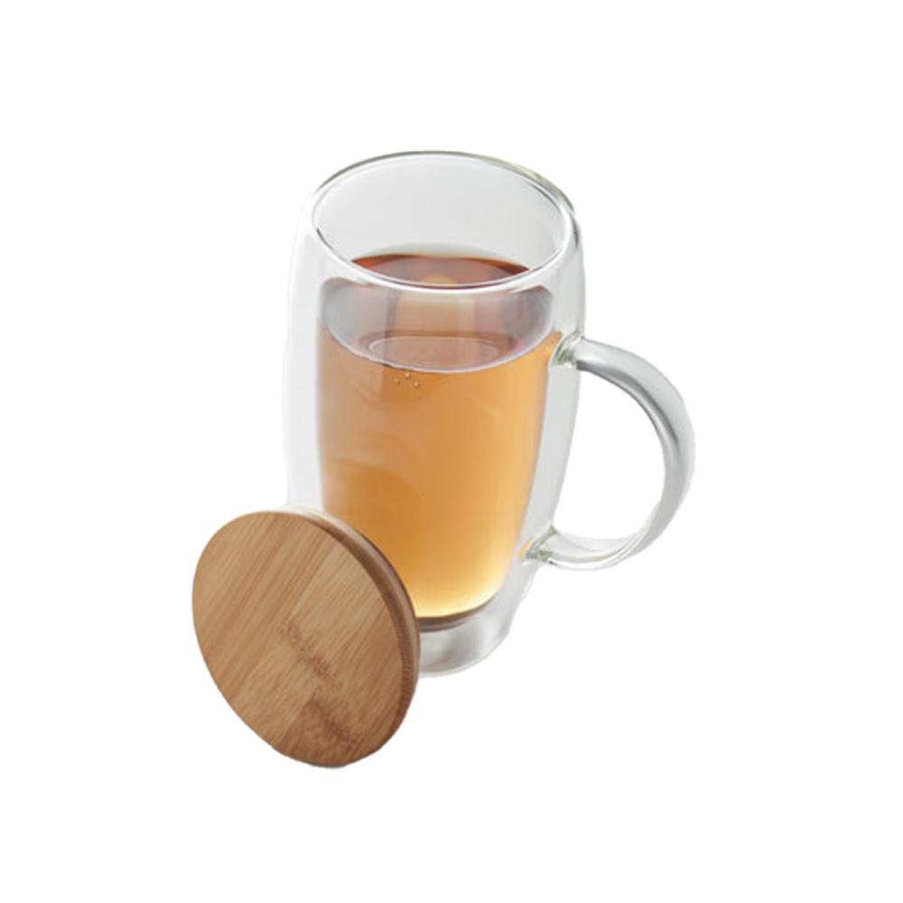 MidOcean Existing Name Borosilicate Glass Double Wall 450ml Mug