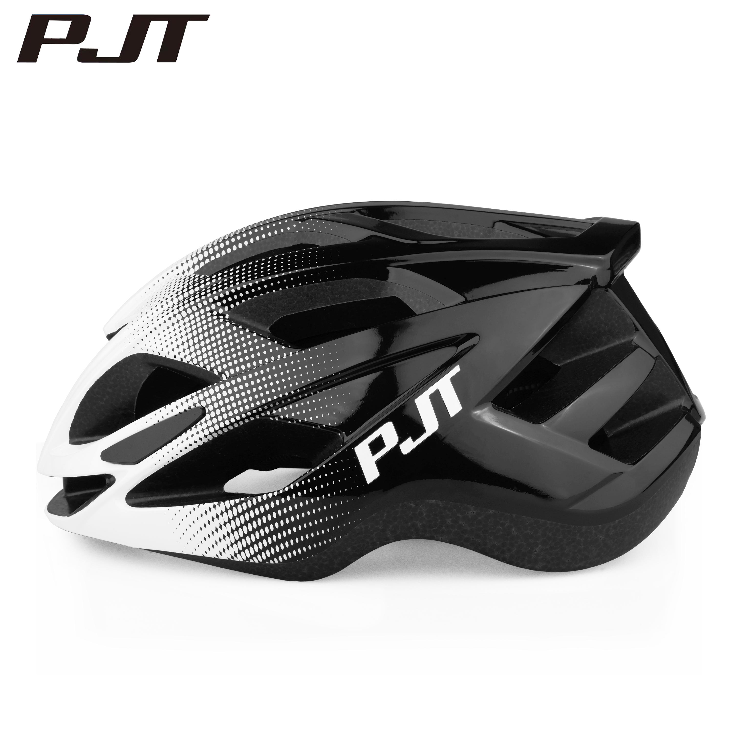 

PJT Cycling Helmet Man Women Road Mountain Bike Helmet Outdoor Bicycle Skateboard Scooter Integrally-Molded Ultralight Helmet L(56-61cm)