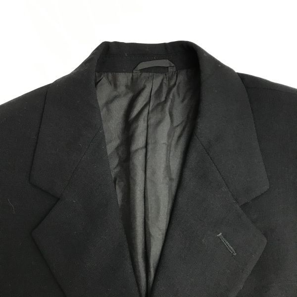 HILTON TIME Italy Premium Wool Tailored Jacket Men’s L 48 Dark Navy(USED)