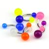 7Pcs/Set Glow In The Dark Belly Button Navel Bar Rings Body Piercing Jewelry