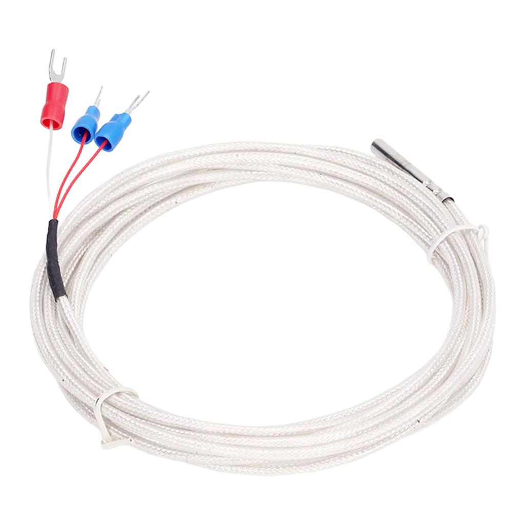 Pt100 Temperature Sensor Probe Waterproof 3 Wire Thermistor Probe K Type Thermocouple for Constant T