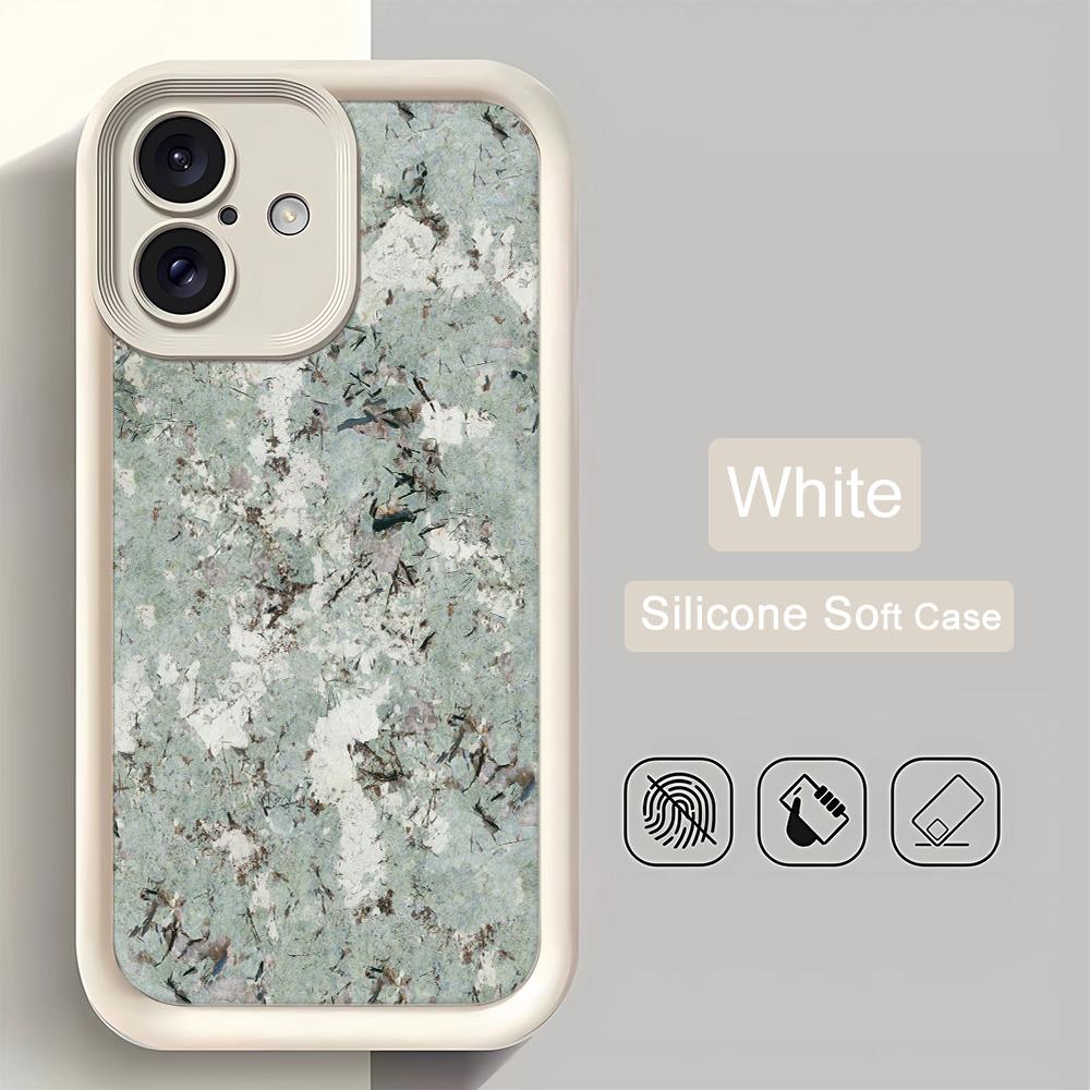 Marble Pattern Phone Case For IPhone 17 Air 16 Pro Max 15 14 13 12 11 Soft Cover For IPhone 16 15 14 Plus Case Cover Funda