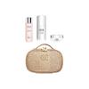 Conjunto de três peças de bolsa: Loção Essência 50ml + Essência Jinyan Ningshi 50ml + Creme de Dia Capture 15ml