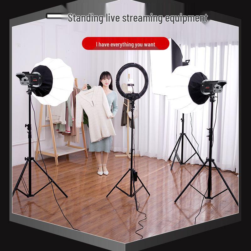 Ultra-Bright Spherical Fill Light for Live Streaming and Photography