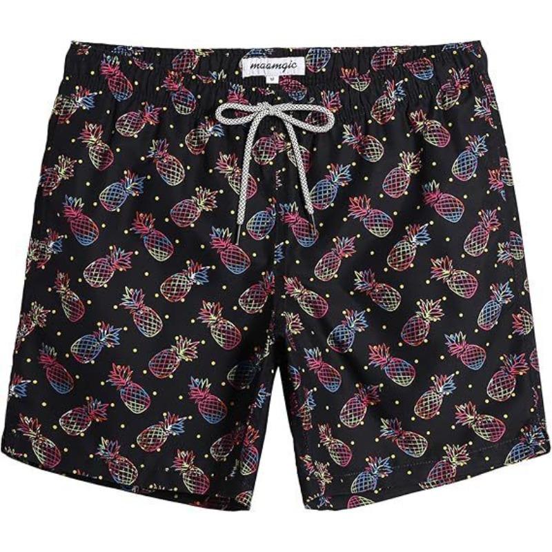 New Independence Day D Printed Casual Breathable Men's Beach Pants Breathable and Comfortable