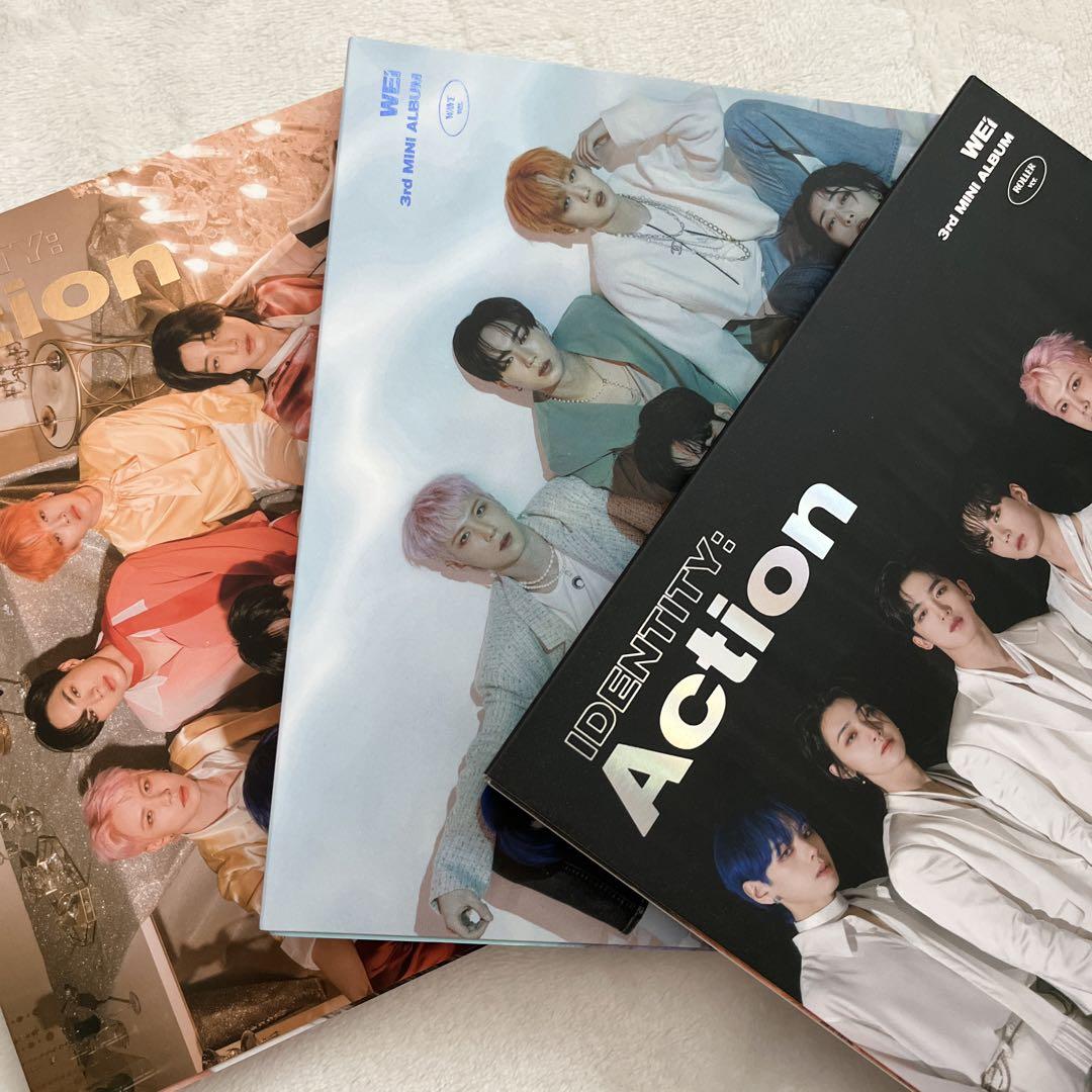 

[USED] WEi IDENTITY: Action Album 3 types