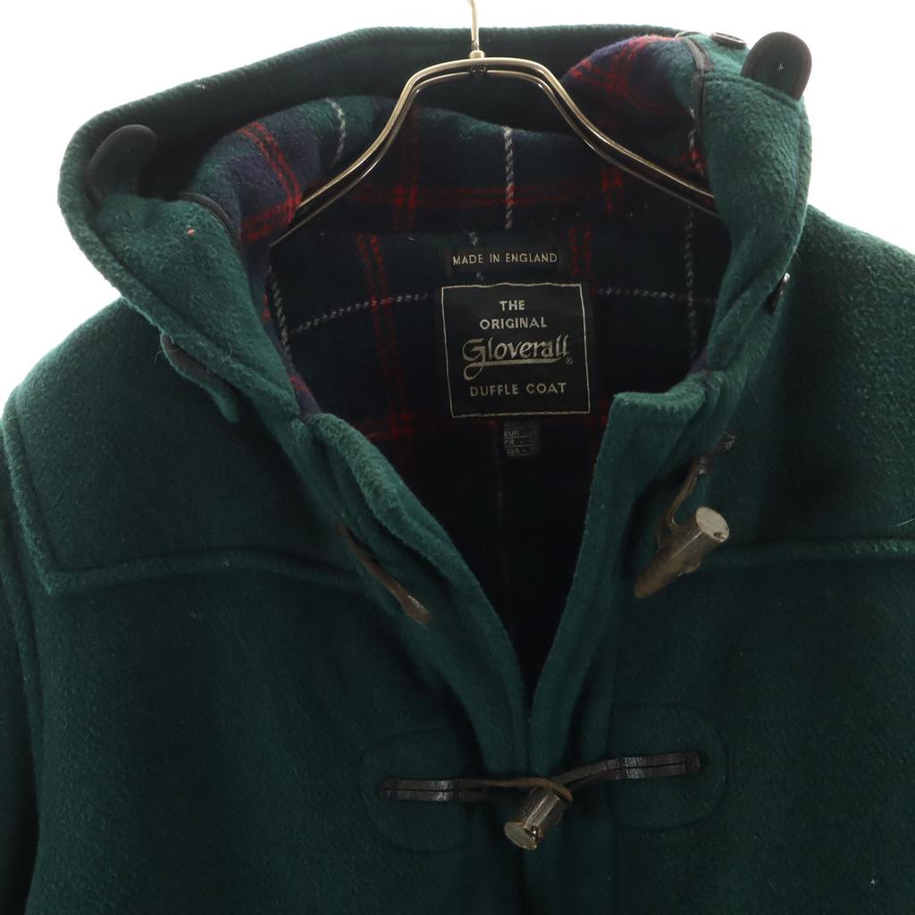 Gloverall 80s 90s Made in England Old Duffel coat 38 green Men's Used