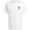 adidas Wellness Graphic Tee White Men Streetwear JI6305