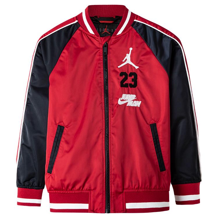 Jordan Jacket Kids Letter Logo Embroidered Baseball Collar Kids jackets JD2212004GS-002