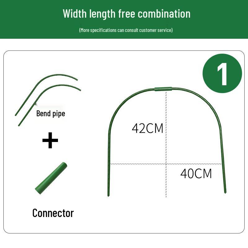 Horticultural Arch Tunnel Greenhouse Frame for Garden Plants and Vegetables
