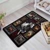 Horse Art Gallery Pattern Rug Floor Mat for Living Room or Bedroom Soft and Comfortable Carpet a Gift for Birthday and Holiday.
