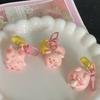 3D Pig Keychain Pendant Cute Cartoon Resin Charm Keyrings Personalized Hangings Keychain For Girls And Students