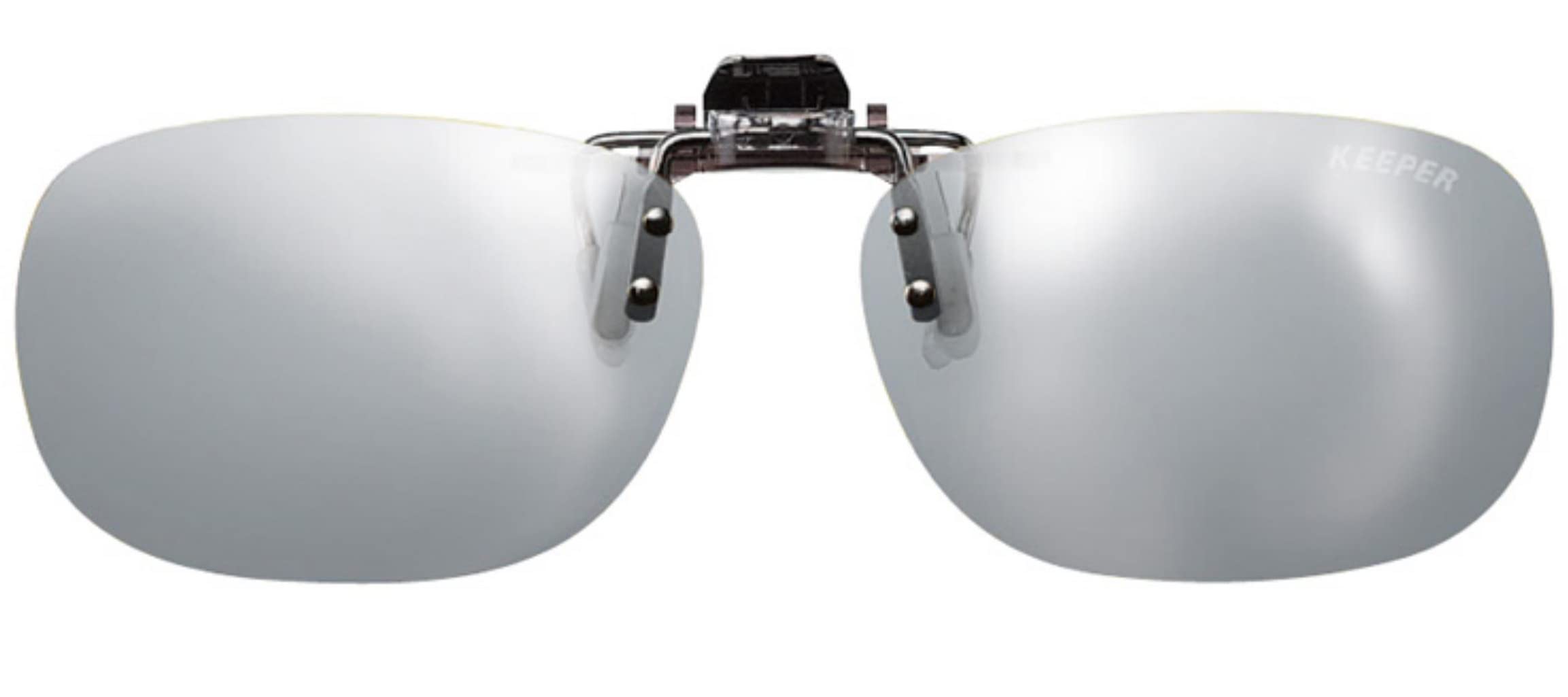 

Megan KEEPER UV polarized SV made in size sunglasses, clip-on, flip-up design, protection, anti-glare, lenses, mirror, round, medium, Japan, 9324-31