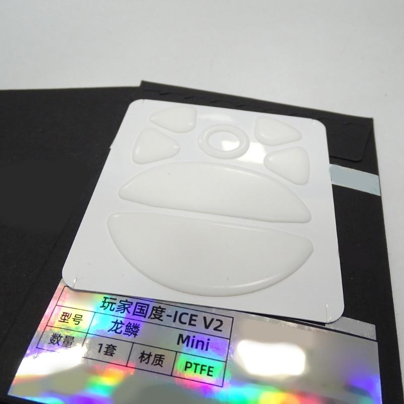 Esports Game Mouse Skates ICE Version Mouse Glides Feet For ROG Harpe Mini Mouse Stickers White
