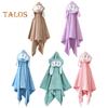 Babyhandtuch mit Kapuze, saugfähiger Bademantel mit Cartoon-Tiermotiv, Korallensamt, Umhang-Handtuch für Mädchen, Jungen, Kleinkinder, für den Einsatz im Heimpool