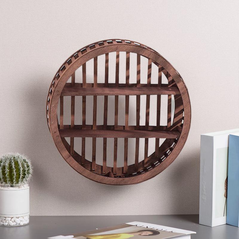 1PC Floating Shelves for Home Decor Decorative Wall Shelving Unit Modern Wall Organizer Wooden Wall Storage Rack