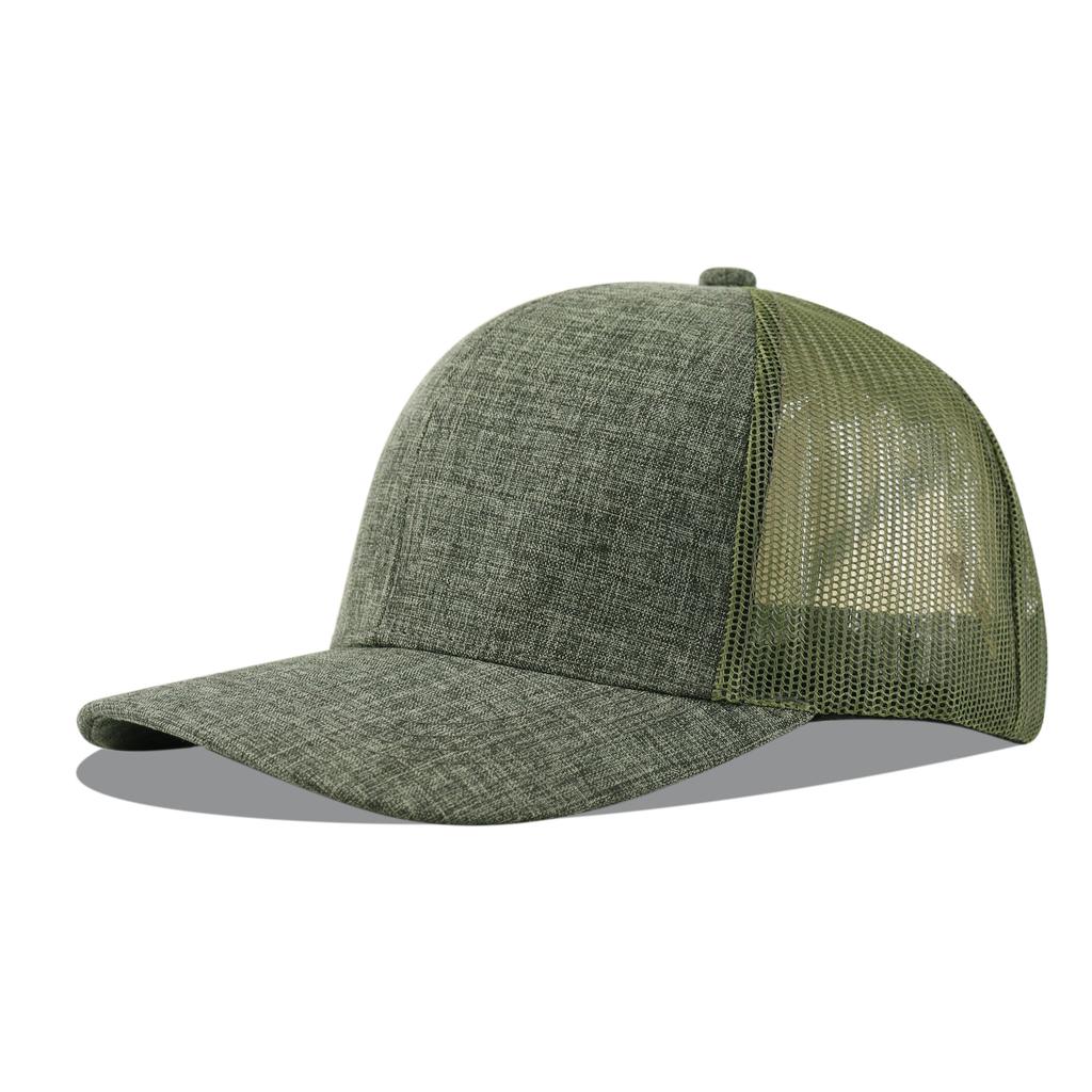 Unisex Classic Trucker Cap Outdoor Hunter Adjustable Cap Mesh Panels Vintage Baseball Cap for Man Women