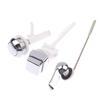 1Pc Plastic Push Button Toilet Flush Kit Front/Side/Top Mount Trip Lever Handle Side Button Switch For Toilet Seat Water Tank