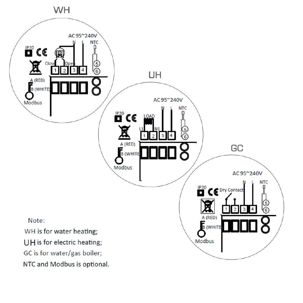 Smart WiFi Thermostat Temperature Controller Water Electric Warm Floor Heating Water Gas Boiler Works with Google Home