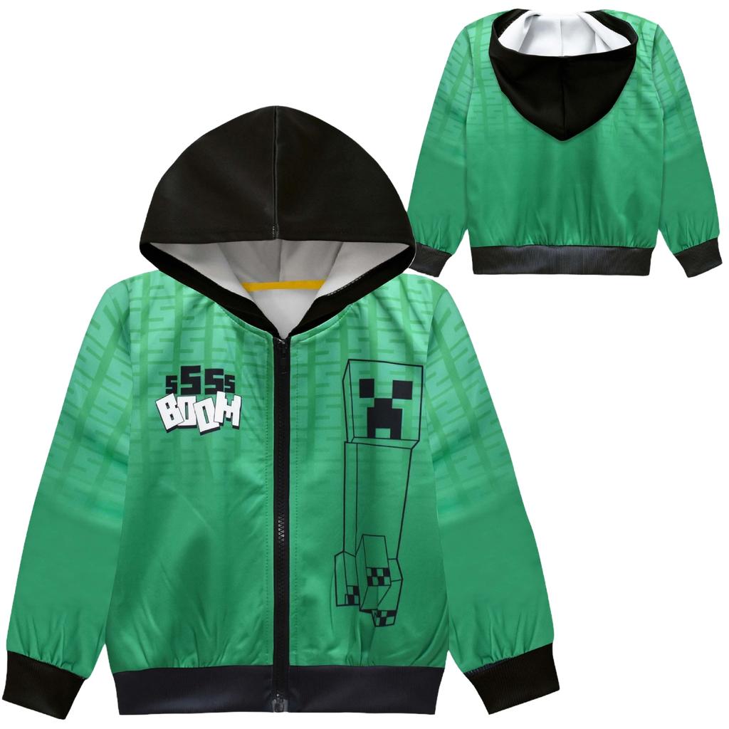 Kids Zip Up Hoodie Jacket for Boys Girls Youth Casual Hooded Outerwear