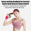 Sports Headband for Men Women Thin Elastic Workout Head Strap with Adjustable Buckle