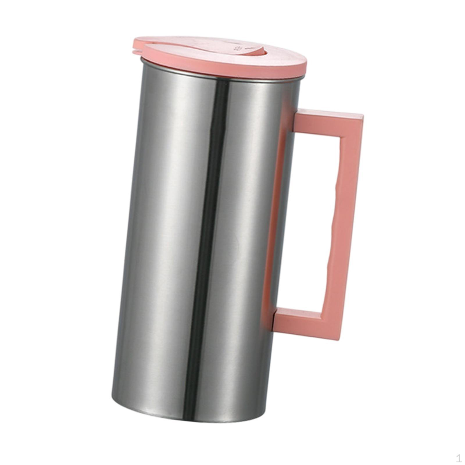 

1,8 л Кофейник из нержавеющей стали для и воды Дом Уличные мероприятия розовый