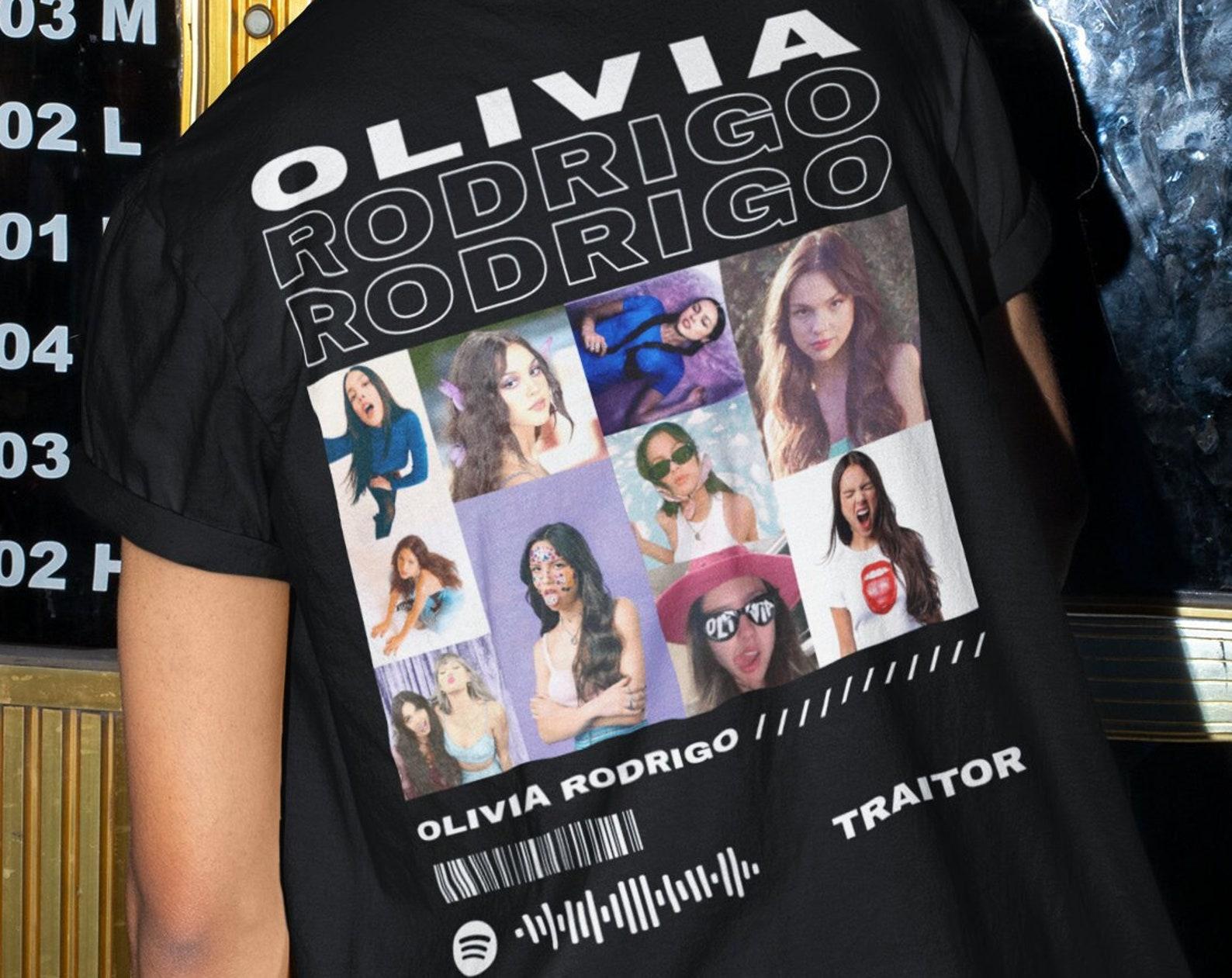 Olivia Rodrigo Back Unisex T-Shirt | Olivia Rodrigo Fan Gift | Olivia Rodrigo Concert | Olivia Rodrigo Outfit | Gift for Friend M