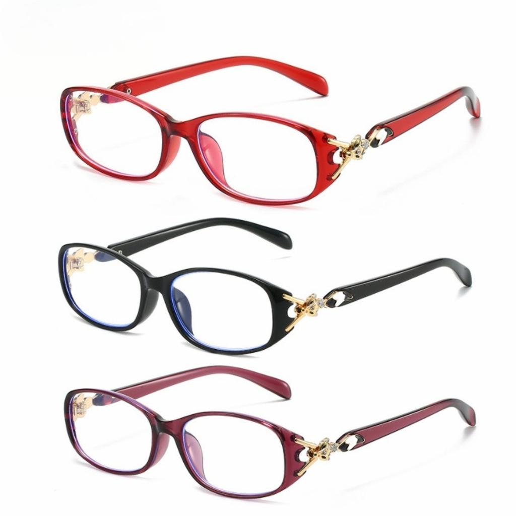 3 Pack Reading Glasse for Women Blue Light Blocking HD Lens Fashion Reader