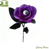 With Eyeball Halloween Eyeball Rose Handmade Simulation Eyeball Fake Flower Exquisite Artificial Black Rose Cosplay Supplies