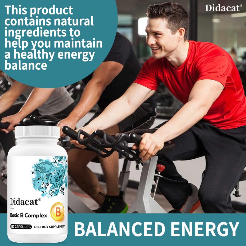 Vitamin B Complex Capsules, To Boost the Immune System, 120 Capsules