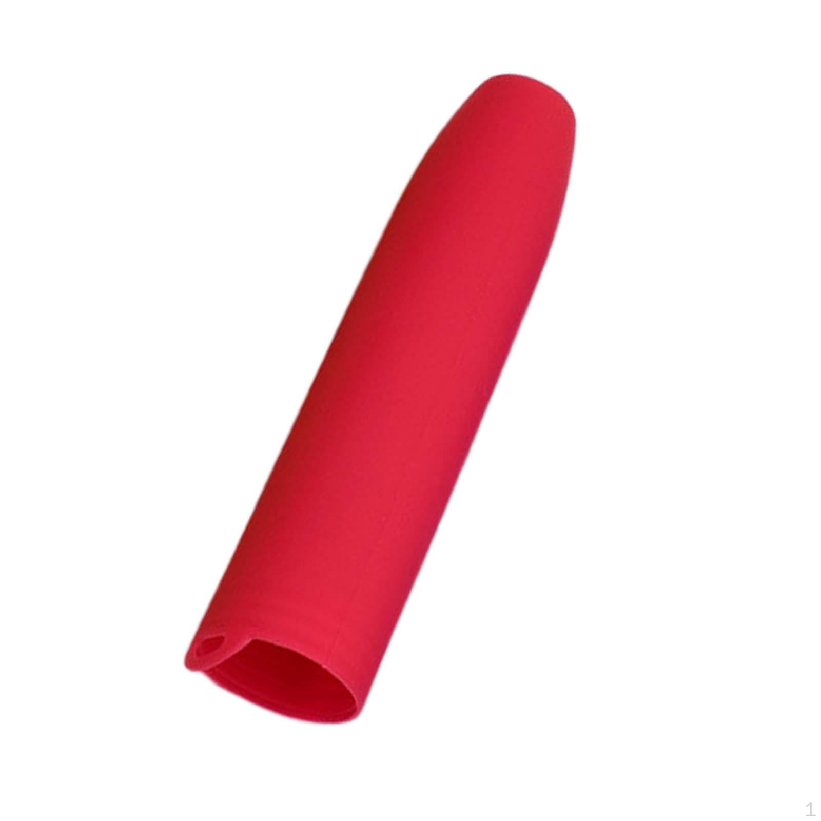 

Silicone Handle Cover for Pots And Pans - Easy Installation, Non-Slip Grip красный