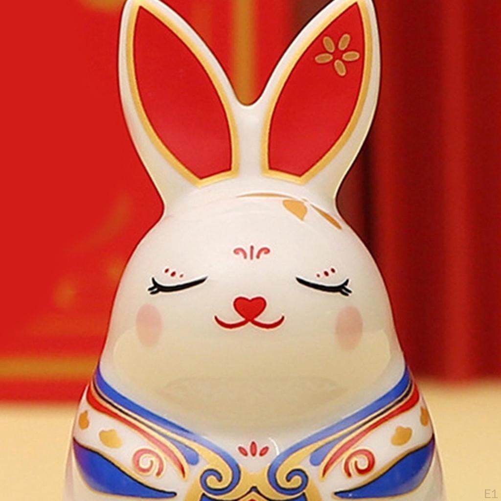 Ceramic Figurine for Car Dashboard, Party, Store, Holiday Decor