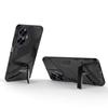 For Realme C55 4G Kickstand Phone Case Anti-Scratch PC+TPU Protective Cover