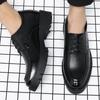 Height-increasing Shoes Men's 8cm Sandals Inner Height-increasing Leather Shoes 10cm Men's Hollow Dress Big Head Men's Shoes Gentleman