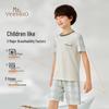 YEEHOO Boys' 7A Antibacterial Modal Summer Pajama Set