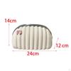 Facial Tissue Holder Sheet Paper Storage Shell Shape Canister Toilet Organizer for