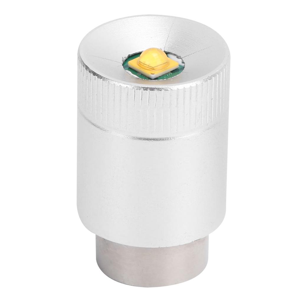 LED Bulb 3W Highlight P13.5S Flashlight Light Bulb Headlamp Electric Torch AccessoryWarm White DC 3V 3000K
