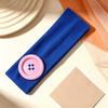 Elastic Button Headband Ribbed Knit Knit Turban Band New Head Wrap  Daily Wear