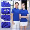New Men's Summer Silk Cotton Polo Shirt - Custom Printed Lapel Short Sleeve Tee