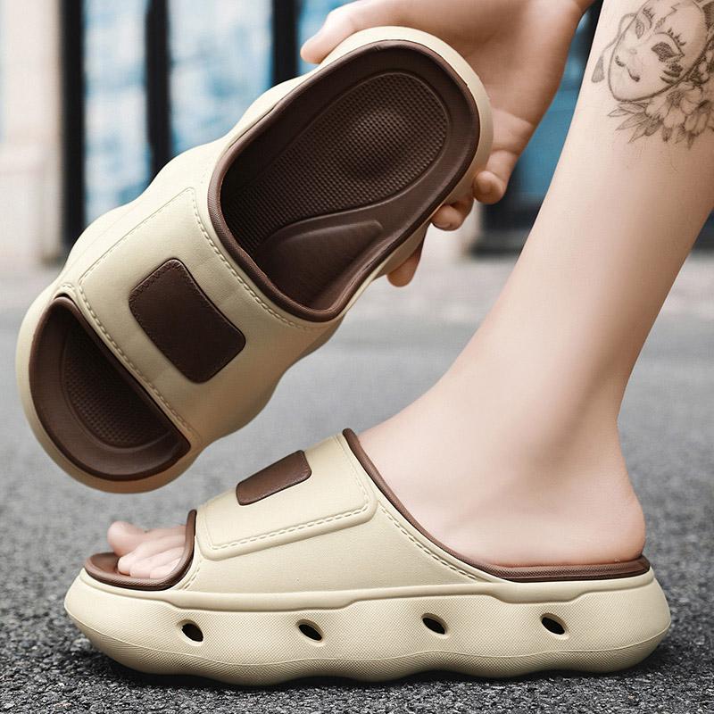 38-49 Men's Slippers Indoor Outdoor Sandals Beach Soft Sole Comfortable Slides Men Casual Shoes Men Home Slippers