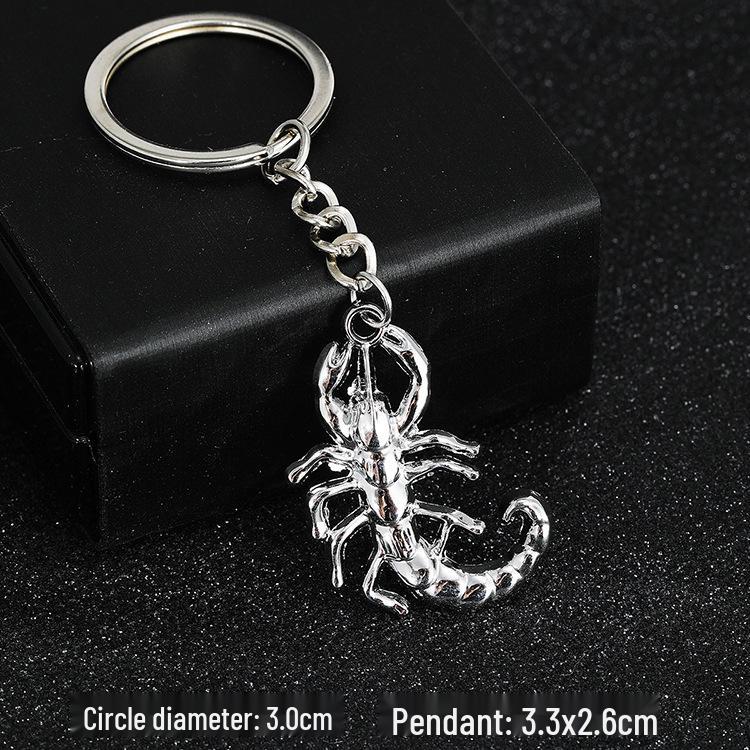 European & American Rock Guitar Keychain: Hip Hop Drip Oil Alloy Pendant Charm for Women's Bags