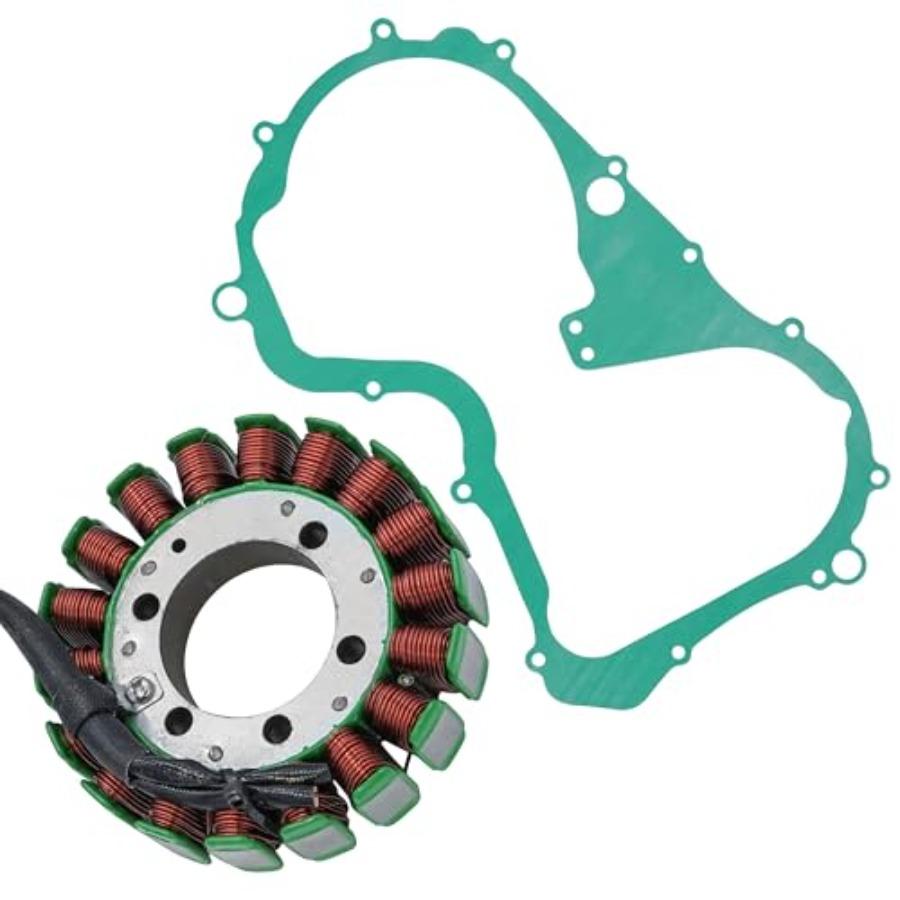Stator and Gasket Set Compatible with Suzuki LTF300F King Quad 300 4WD for 19992002 Models Reliable Performance and Durable Con