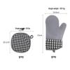 MDNG Heat Resistant Silicone Oven Mitts