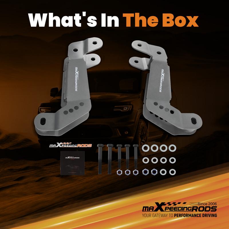 Front Control Arm Correction Drop Bracket For Jeep Wrangler JK/JKU 2007-2018 New
