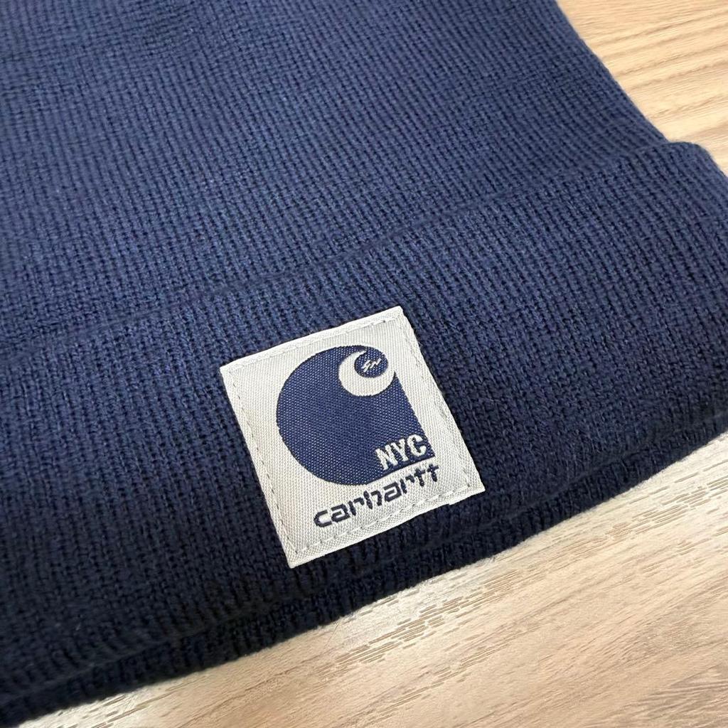 Used Carhartt Wip Fragment Design Beanie Navy