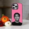 A-ASAP Rocky Rapper Handyhülle Für iPhone 17,16,15,14,13,12,11 Plus,Pro Max,XS,Bunte Silber Schwarze Hülle