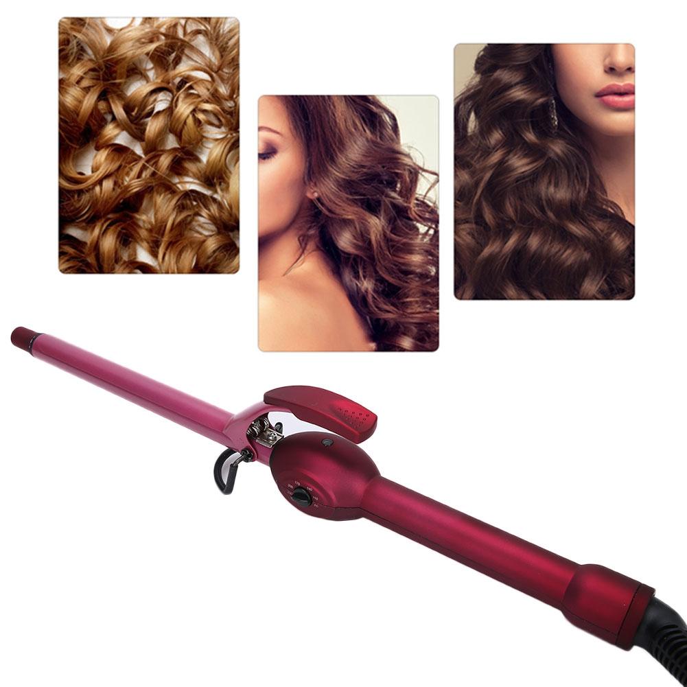 Mini Electric Hair Curler Salon Curling Wand Anti-Scald Temperature Adjustment Hair Styling Tool