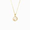 S925 Sterling Silver Freshwater Pearl Necklace with Diamond Accents - Elegant European and American Style Clavicle Chain for Women