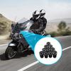 Motorcycle Fairing Bolt Kit Fasteners Fairing Kit 5mm Screws Fairing Bolt Kit Screws Fasteners 10pcs Replacement M5 Bolts & Nuts
