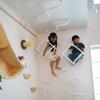 Curved Ceiling Pull-up Bar Yellow